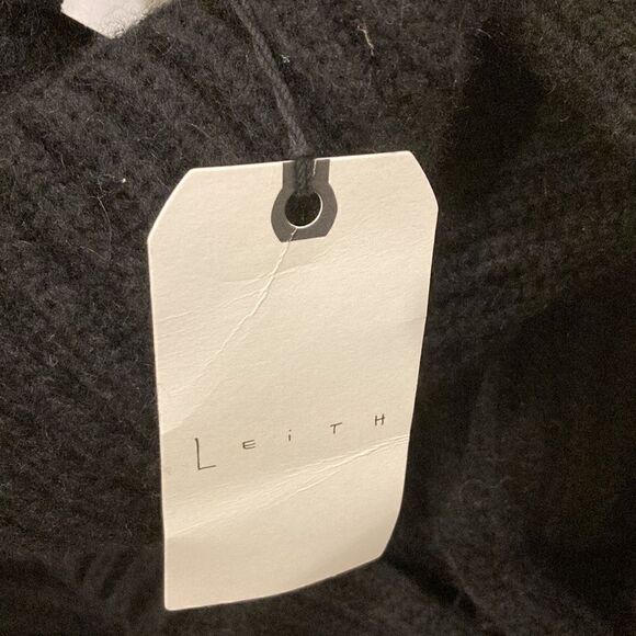 Leith Alpaca Blend Pullover Dolman Sleeve Ribbed Knit Turtleneck Sweater - Picture 5 of 8